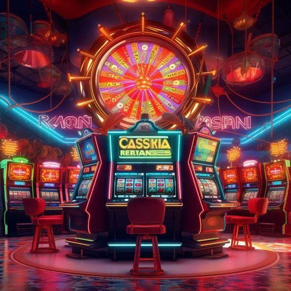 Tampilan berbagai permainan slot dan live dealer di platform nama toto